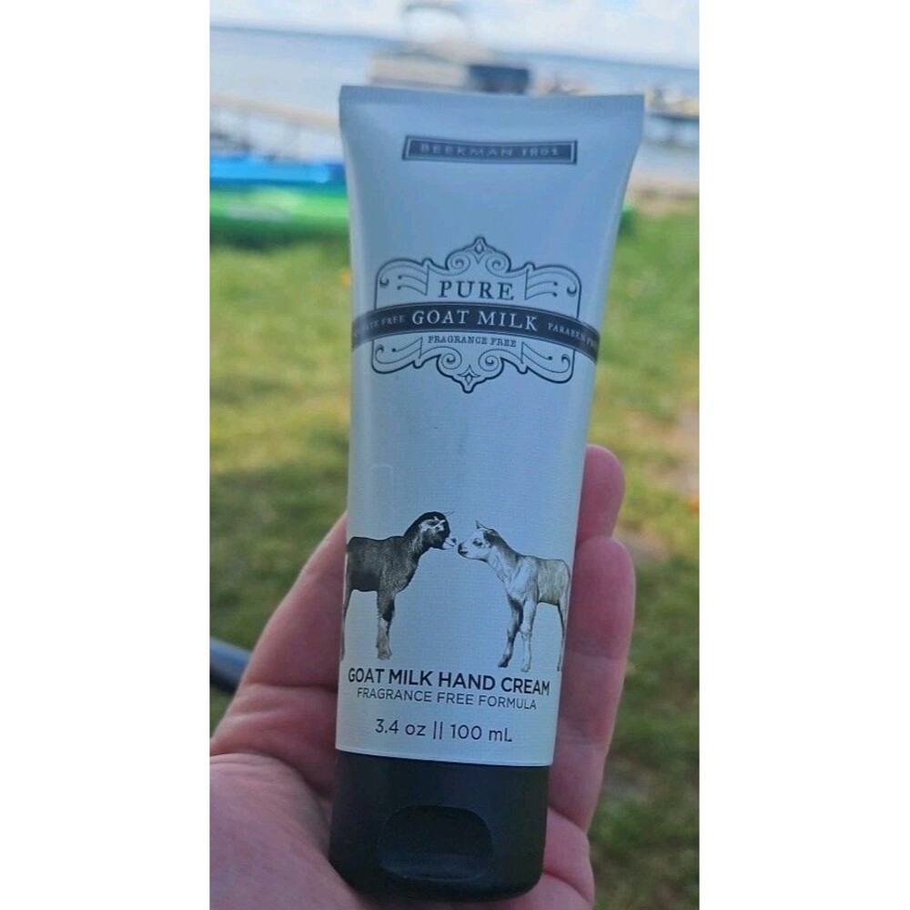 Beekman 1802 Pure Goat Milk Hand Cream, 3.4 oz, Fragrance Free- NEW/ SEALED